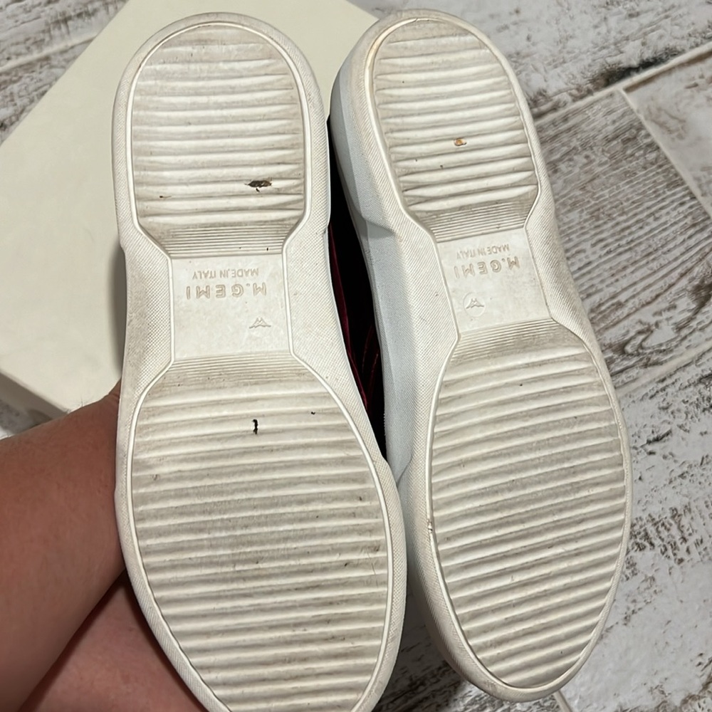 M. Gemi Sofia Velvet Sneaker - Picture 9 of 9